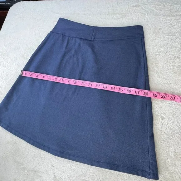 REI Women's Skirt Size XXS Knit Active Blue Easy Movement - Picture 8 of 9